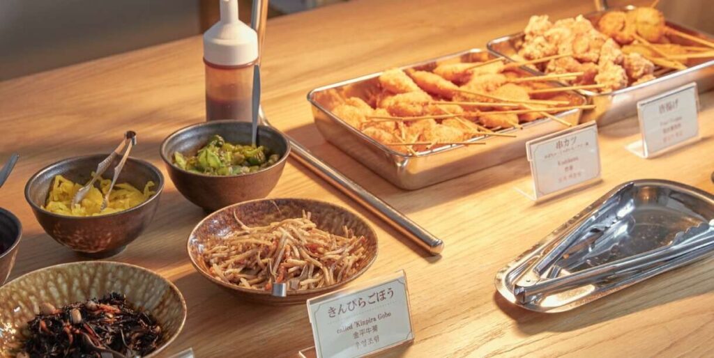自助早餐 — 热菜